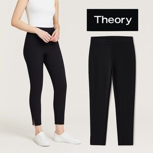 Theory, Ankle-Zip,Seamed Leggings, Excellent Condition, Size Small (MSRP $178),